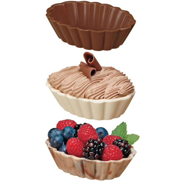 Baking Supplies, Baking Ingredients and Cake Design *  Chocolate Dessert Mould Seashells